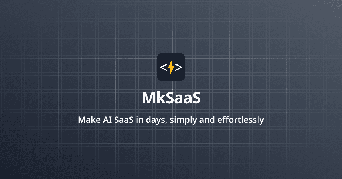 MkSaaS AI Module
