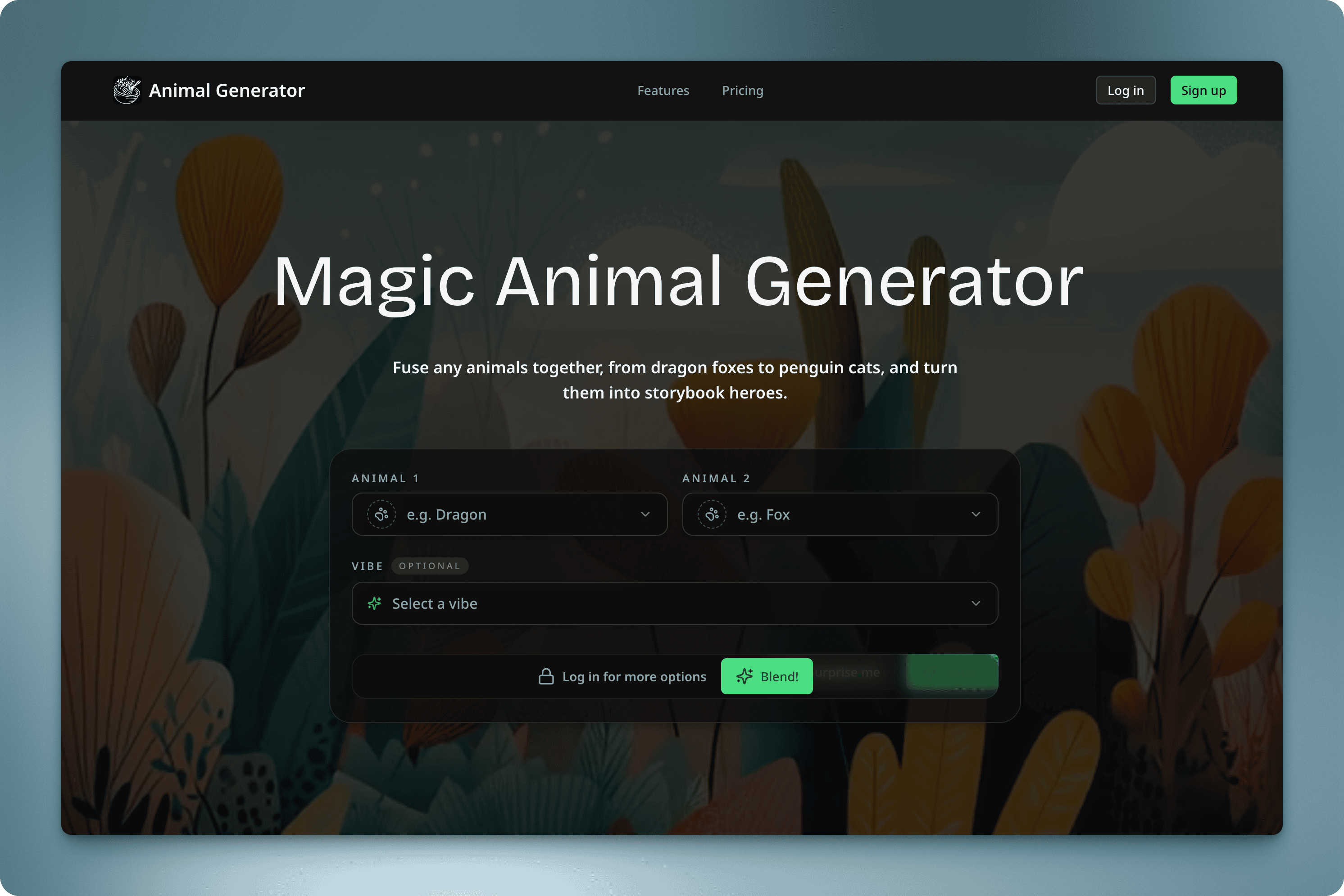 Animal Generator