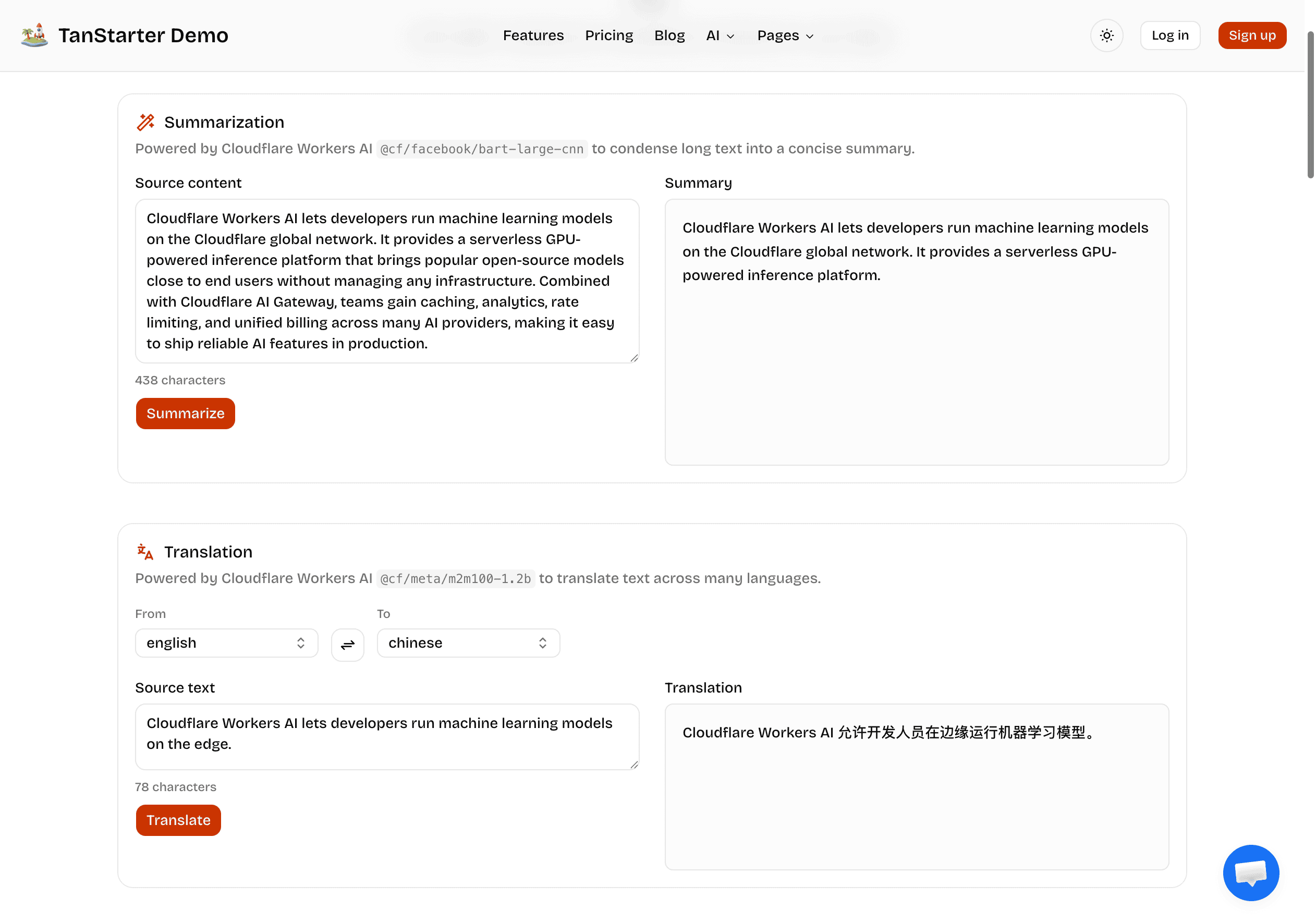 AI Text Processing
